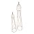 1900-1909 Garden Towers, 2 Pieces For Sale