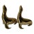 1970s Solid Brass Sea Lion Bookends, Figurines, Sarried Ltd, Large 11” High For Sale