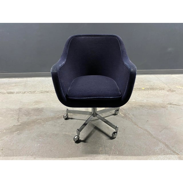 Ward Bennett Ward Bennett Executive Desk Chair For Sale - Image 4 of 8