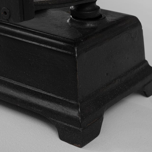 19th Century French Iron & Brass Scale For Sale - Image 12 of 18