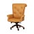 Leathercraft Tufted Leather Executive Office Armchair (H) For Sale - Image 13 of 13