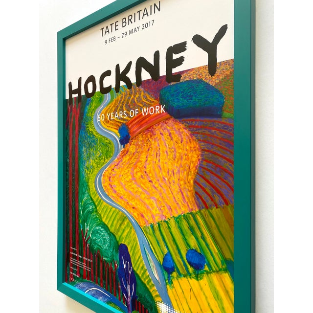 David Hockney Lithograph Print Tate Britain Framed