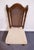 Brown Thomasville Furniture Kenilworth Collection Solid Oak English Tudor Style Dining Side Chair 860-99 For Sale - Image 8 of 12