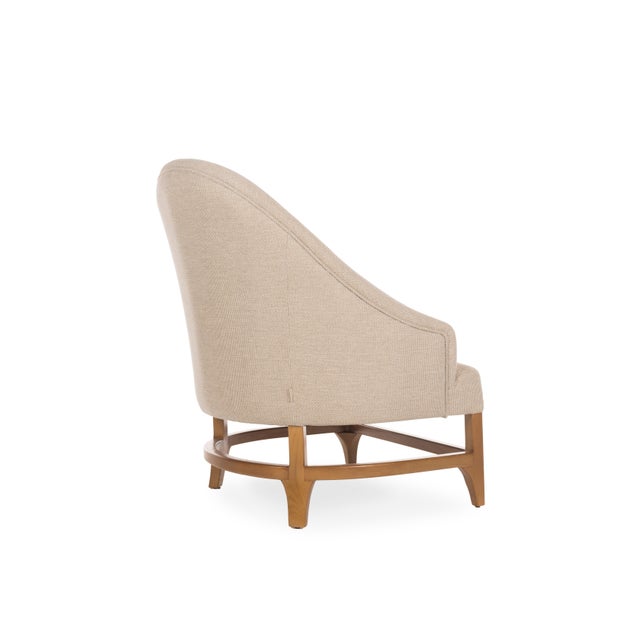 Mid-Century Modern Zetian Lounge Chair by Fabian Pellegrinet Conte For Sale - Image 3 of 4