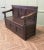 Oak High Back Settle with Carved Back Panels, 17th Century For Sale - Image 5 of 8
