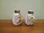 Add a touch of whimsy to any tabletop with these vintage seashell salt & pepper shakers - mother of pearl top. In very...