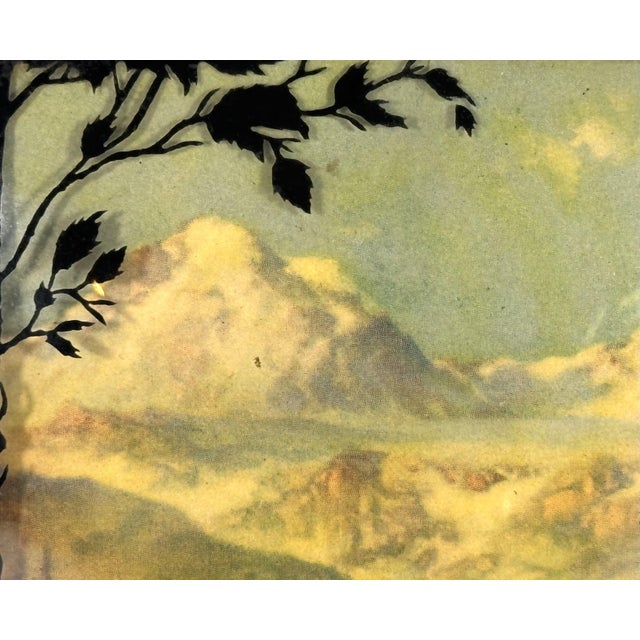 Blue Vintage Silhouette Pictures Pairing For Sale - Image 8 of 12