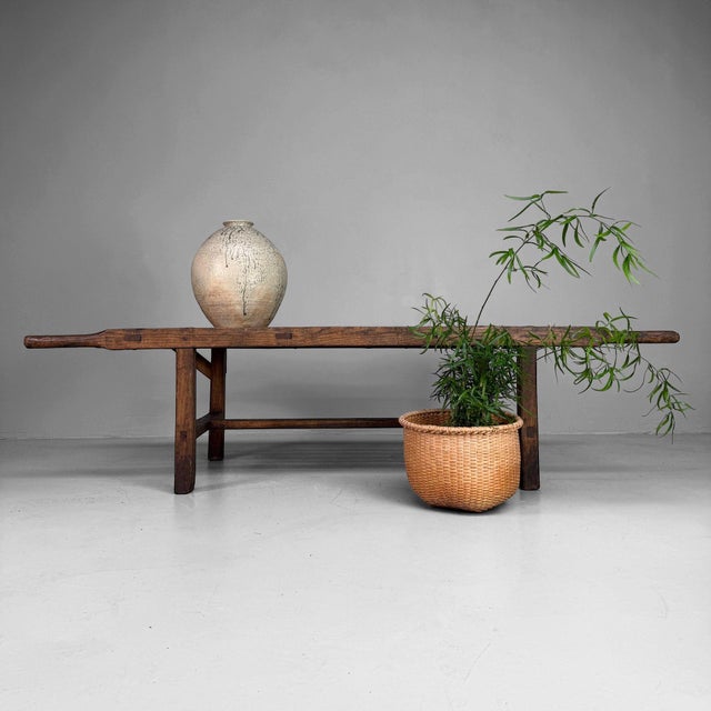 Antique French Display Bench, 1900s For Sale - Image 11 of 16