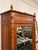 Late 20th Century R. J. Horner Style Victorian Faux Bamboo Pine Mirrored Armoire For Sale - Image 5 of 12