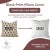 Not Yet Made - Made To Order Fabdivine Artisan Block Print Throw Pillow Cover 14x20 Inch Viscose Linen-Mayur For Sale - Image 5 of 5