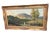 1930s Antique Painting: Pastoral Landscape With Figure by River For Sale - Image 5 of 12