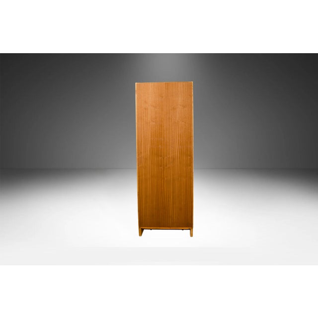 Brown Mid Century Teak Tall Bookcase 77″ Tall Hundevad & Co., Denmark For Sale - Image 8 of 16