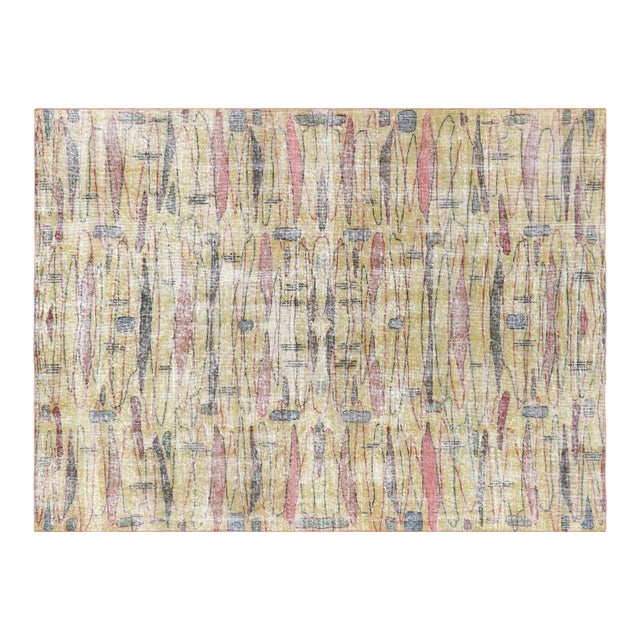 1960s Turkish Mid-Century-Modern Rug For Sale