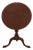 George III Mahogany Tilt-Top Table For Sale
