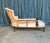 French 19th Century Chaise With Wooden Arm Details For Sale - Image 4 of 12
