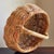 Wood Vintage French-Style Storage Basket W/ Low Rim Handle For Sale - Image 7 of 16