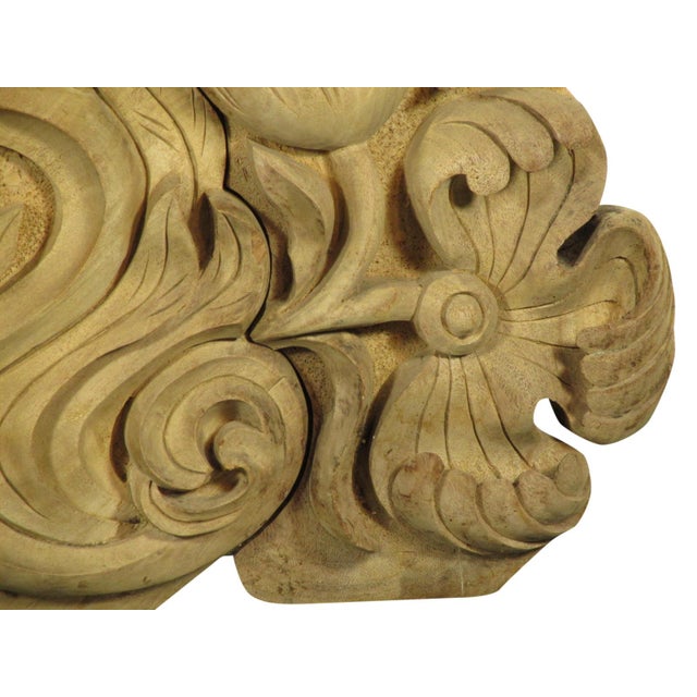 Hand Carved Southeast Asian Mirror For Sale - Image 10 of 10