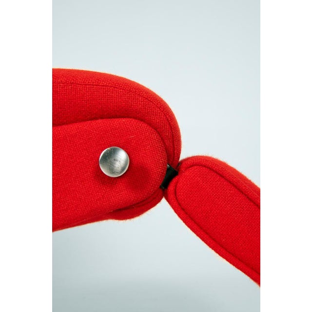 Metal P40 Lounge Chair by Osvaldo Borsan for Tecnoi, 1950s For Sale - Image 7 of 8