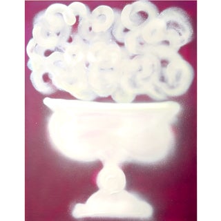 Magenta Rose No. 4 Original Contemporary Painting by Susan Havens For Sale