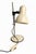 Mid-Century Modern Beige Metal Table Lamp for Elektrofém, 1970s For Sale - Image 4 of 4