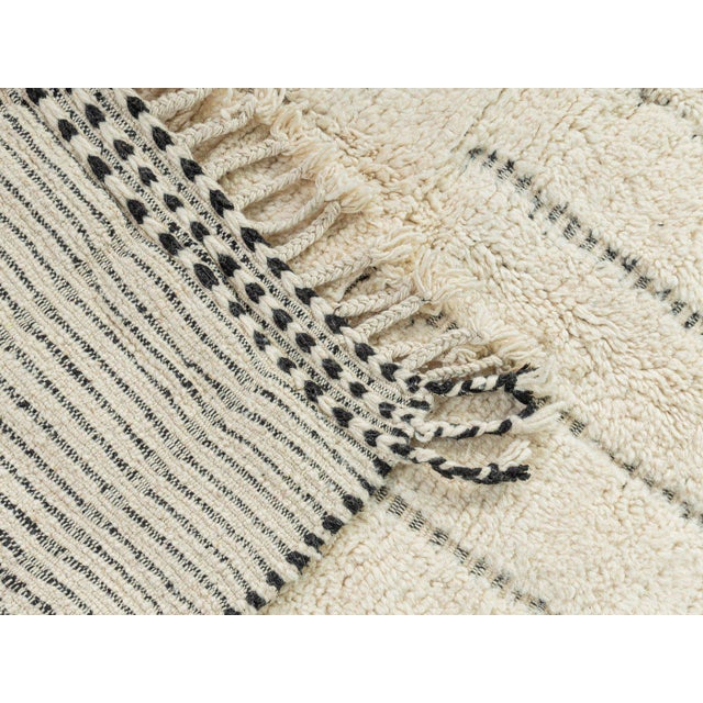 Berber Rug with Stripes For Sale - Image 9 of 10
