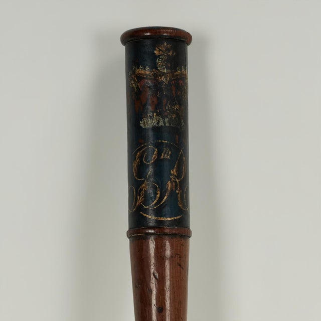 Printmaking Materials Collection of Four George III Constabulary Truncheons For Sale - Image 7 of 18
