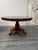 Wood Large Antique English Regency Circular Tilt Top Dining Table For Sale - Image 7 of 8