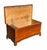 Queen Anne Antique Queen Anne Pennsylvania Walnut Dovetailed Blanket Chest With Iron Hinges For Sale - Image 3 of 12