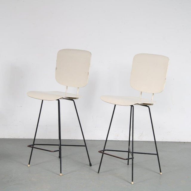 Barstool by P.J. van der Klugt for Everest, Netherlands, 1950s For Sale - Image 12 of 15