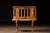 French Antique Oak and Glass Serpentine Curio Cabinet For Sale - Image 3 of 12