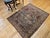 Beige 19th Century Kerman Lavar Rug, Hand-Knotted Wool, Floral Pattern, Ivory & Red, 4x5 For Sale - Image 8 of 18