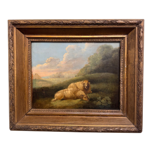 19th Century English Oil on Canvas