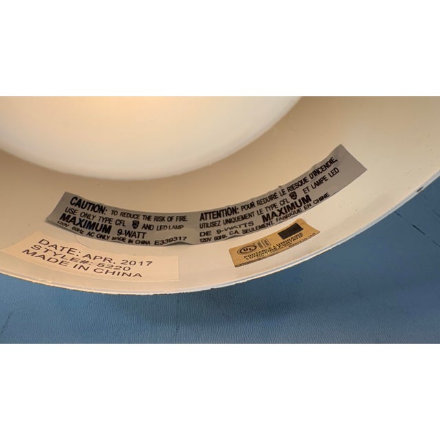 Vintage Art Deco Style Space Age Chrome Ball Lamp, Gooseneck, Glass Cube Base, Adjustable For Sale - Image 12 of 12