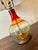 1960s Blenko Amberina glass table lamp by Wayne Husted.