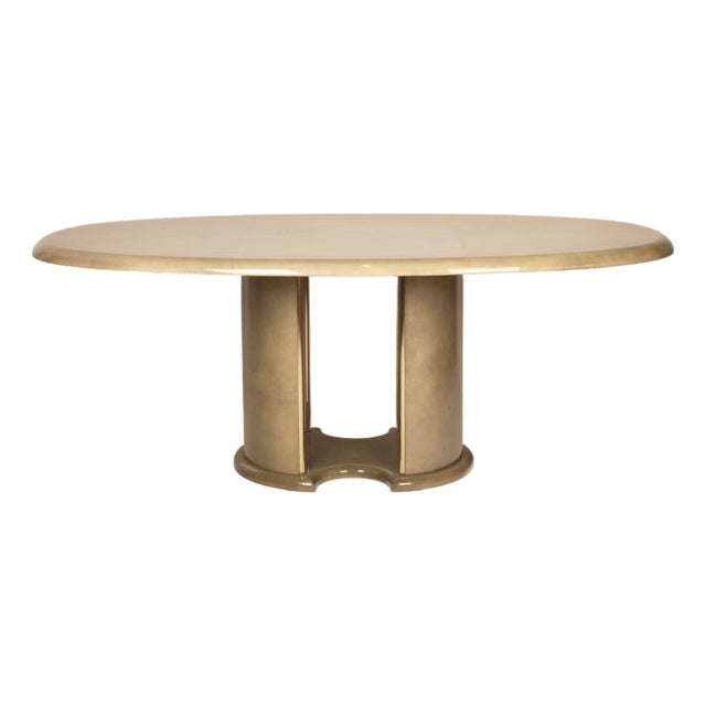 Parchment Table by Angelo Mazzola for Ar.Vi Salpol, 1980s For Sale