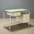 Vintage Writing Desk in Enamelled Metal and Laminate, Italy, 1960s For Sale - Image 10 of 10