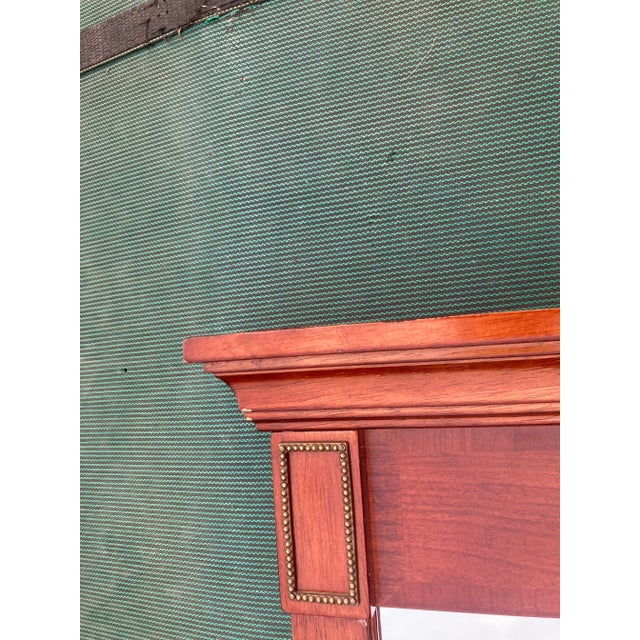 Vintage Bombay Company Cherry Trumeau Beveled Mirror For Sale - Image 4 of 7