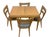 MCM Heywood-Wakefield 8 Piece Dining Set With M154 “Dog Bone” Chairs For Sale - Image 11 of 12