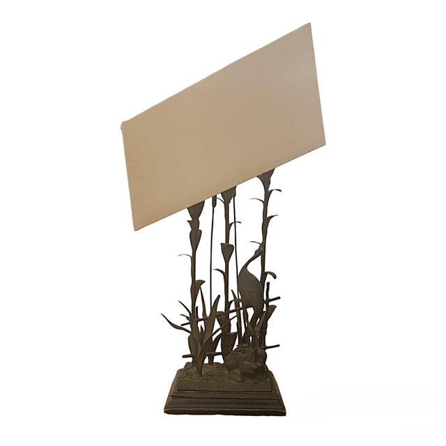 Art Deco Heron Lamps, 1920s, Set of 2 For Sale - Image 3 of 6