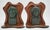 These exquisite leather bookends, celebrating the legendary composers Wolfgang Amadeus Mozart and Ludwig van Beethoven,...