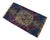 1960s Distressed Low Pile Turkish Petite Rug Hand Knotted Entry Mat - 17'' X 31'' For Sale - Image 5 of 13