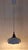 Metal Vintage Ceiling Lamp with White Segmented Metal Shade on Brass Mount, 1990s For Sale - Image 7 of 7