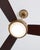 Metal Thomas O'Brien by Visual Comfort Fan Hicks 60" LED Ceiling Fan in Hand Rubbed Antique Brass For Sale - Image 7 of 9