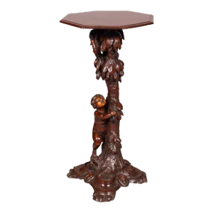 Italian Rococo Revival Walnut Table