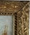 Antique 19th Century Floral Oil Painting on Glass Pane in Victorian Faux Bois Gilt Frame For Sale In Portland, ME - Image 6 of 10