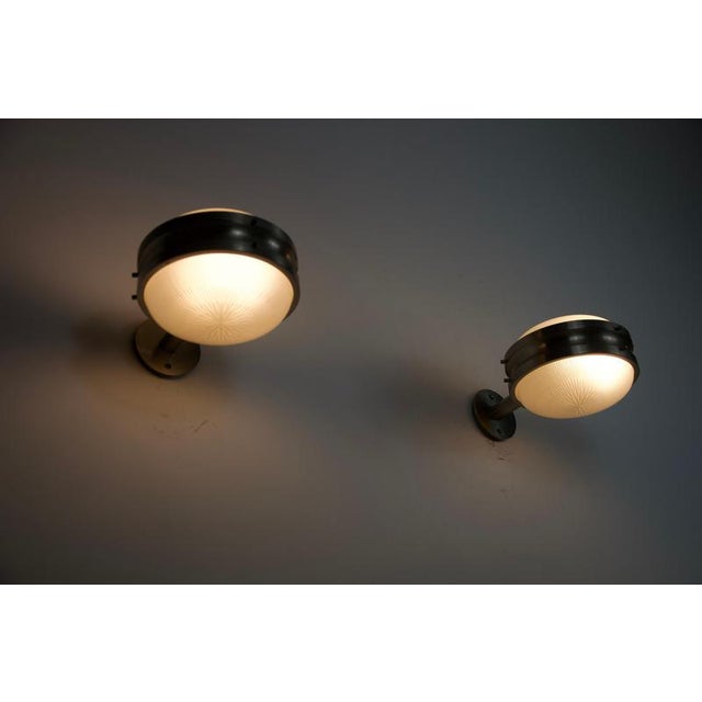 Gamma Wall Lights by Sergio Mazza for Artemide, 1960s, Italy, Set of 2 For Sale - Image 16 of 18