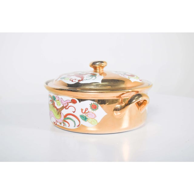 Chinese Porcelain Pot with Two Handles, 1920 For Sale - Image 9 of 11