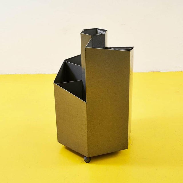 Metal Industrial Umbrella Stand, 1960s For Sale - Image 7 of 7