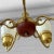 Mid-Century Chandelier in Brass and Opal Glass, Sweden, 1950s For Sale - Image 12 of 14