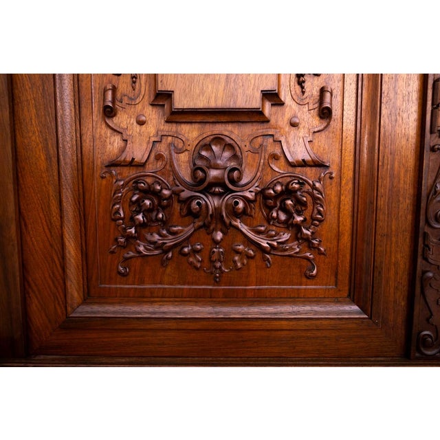 Antique French Majestic Cabinet, 1880 For Sale - Image 9 of 18